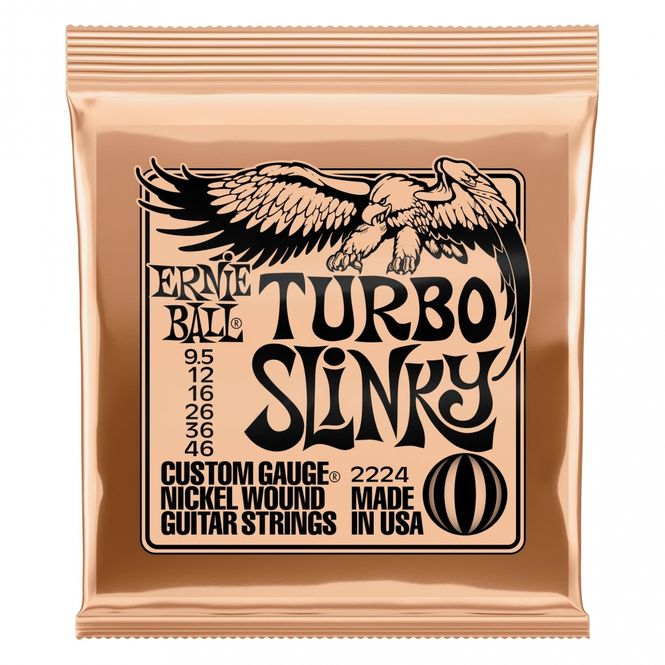 Hovedbilde Ernie Ball 2224 Turbo Slinky Nickel