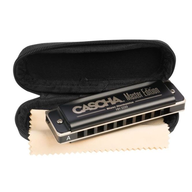 Hovedbilde Cascha Master Edition Series Blues Harmonica - HH 2233 A-dur.