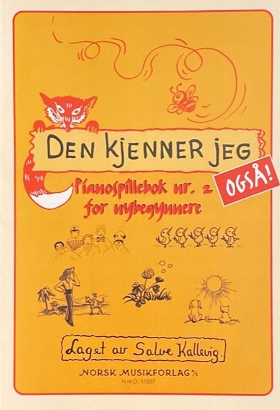 Den kjenner jeg også - Salve Kallevig - supplement bok 1