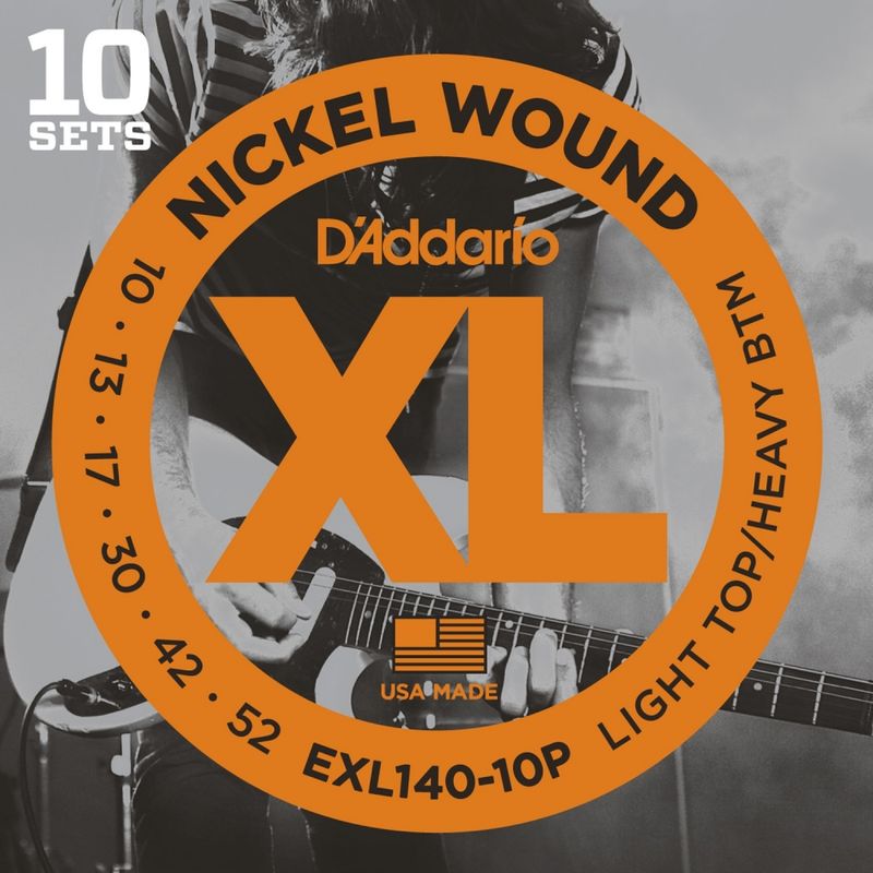 Daddario EXL140 10-52  10-Pack