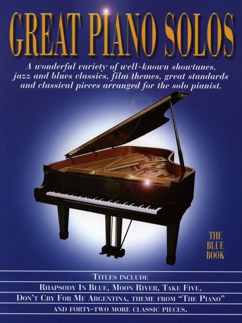 Hovedbilde Great Piano Solos - The Blue Book