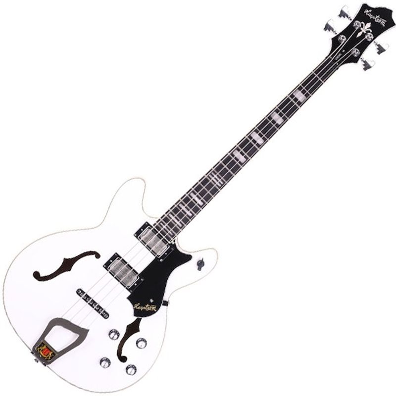 Hagstrom Viking Bass White