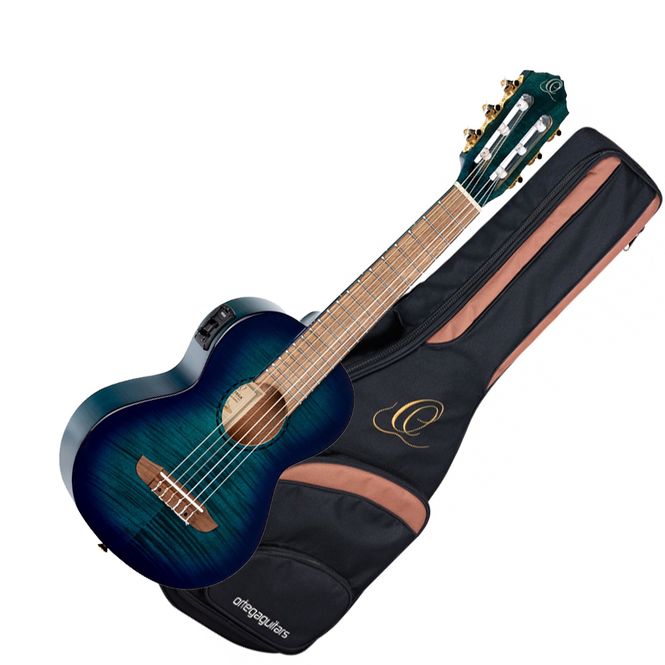 Hovedbilde Ortega RGLE18BLF Guitarlele m/bag