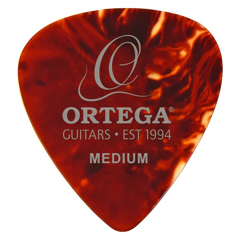 Ortega OGP-TO-M10 Medium Plekter for Gitar Tortoise 10stk