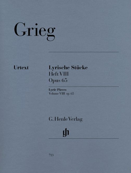 Hovedbilde Edvard Grieg - Lyric Pieces - Volume VIII Op.65