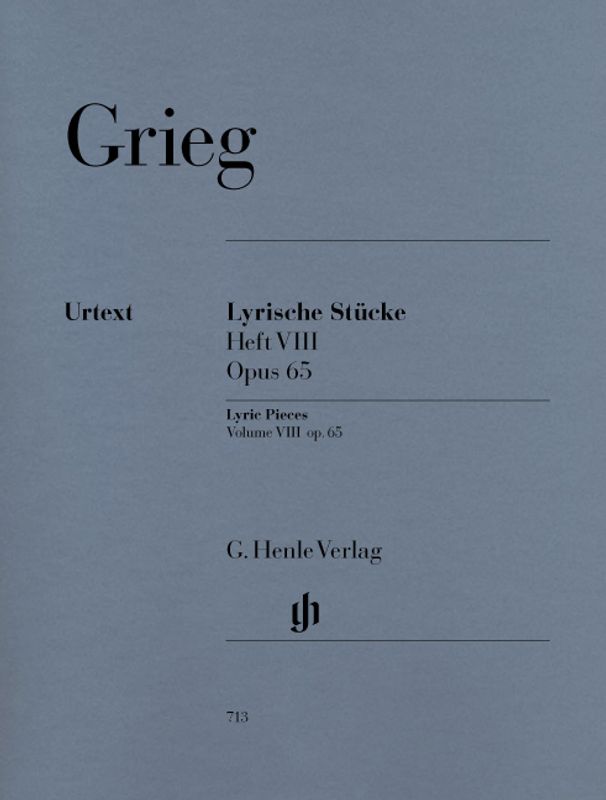 Edvard Grieg - Lyric Pieces - Volume VIII Op.65