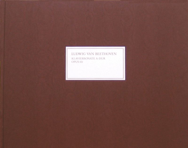 Ludwig van Beethoven - Piano Sonata A major op. 101