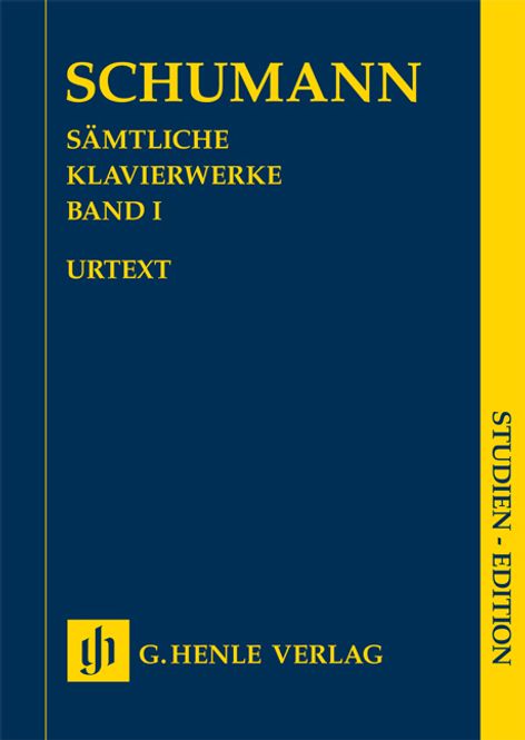 Hovedbilde Robert Schumann - Sämtliche Klavierwerke Band 1