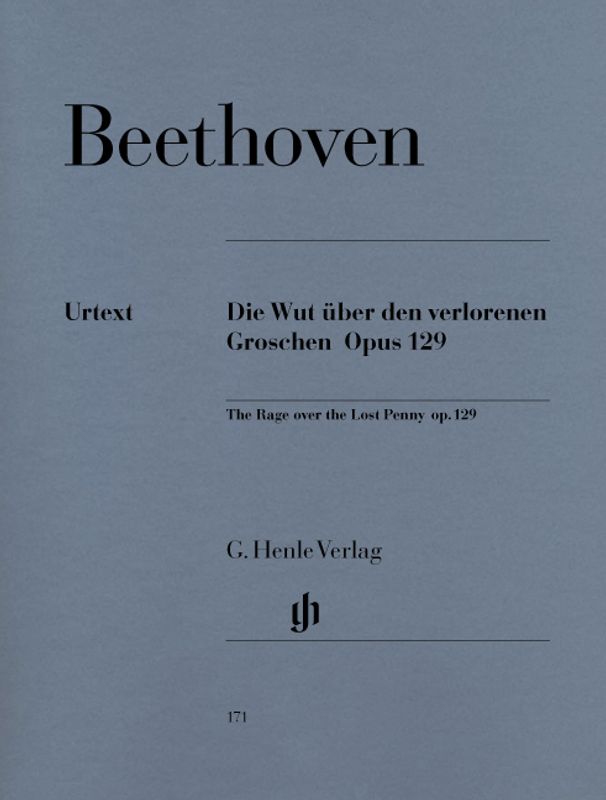 Ludwig van Beethoven - Die Wut Uber Den Verlorenen Groschen Op.1