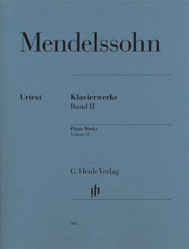 Felix Mendelssohn Bartholdy - Piano Works Volume 2