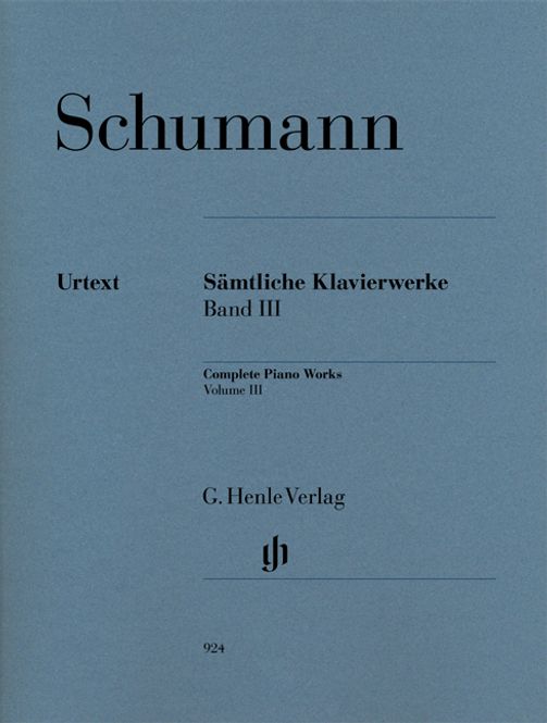 Hovedbilde Robert Schumann - Sämtliche Klavierwerke Band 3