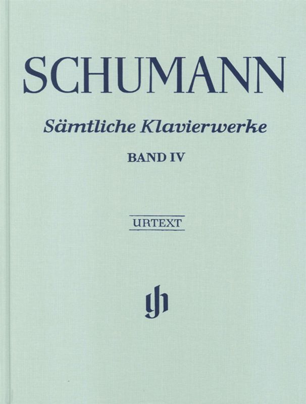 Robert Schumann - Samtliche Klavierwerke Band 4 (Clothbound)