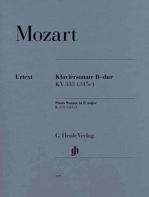 Hovedbilde Wolfgang Amadeus Mozart - Piano Sonata B flat major KV 333