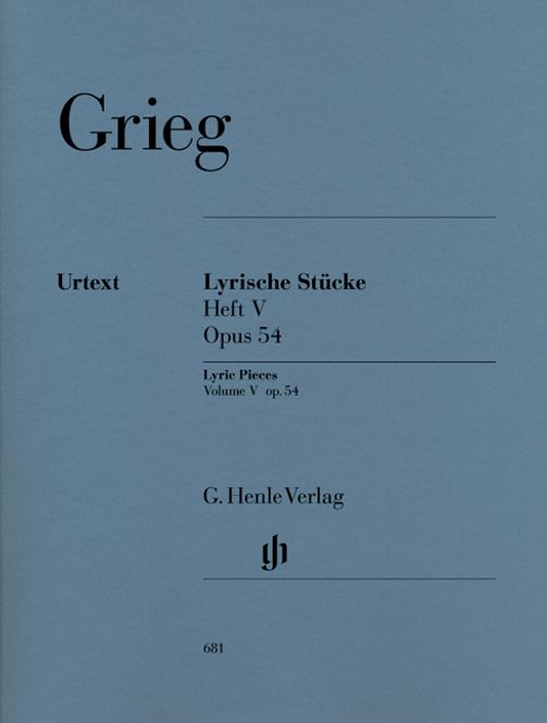 Hovedbilde Edvard Grieg - Lyric Pieces Volume 5 Op.54