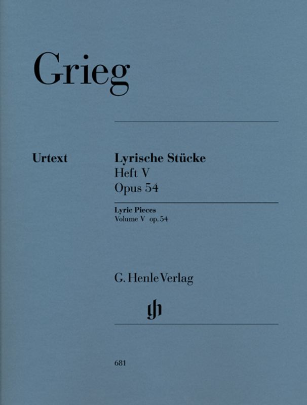 Edvard Grieg - Lyric Pieces Volume 5 Op.54