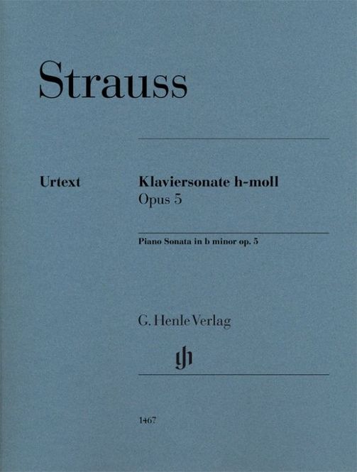 Hovedbilde Richard Strauss - Piano Sonata in b minor op. 5