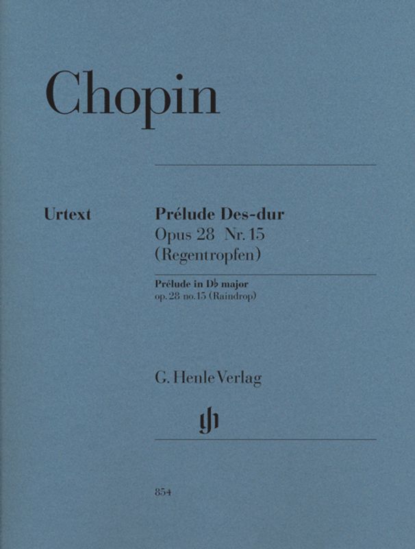 Frédéric Chopin - Prelude In D Flat Op.28 No.15 (Regentropf)