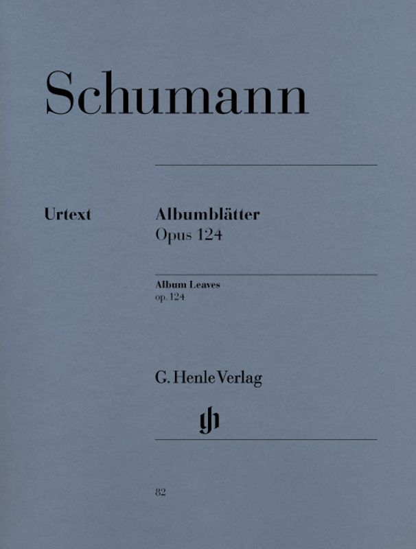 Robert Schumann - Albumblatter Op.124