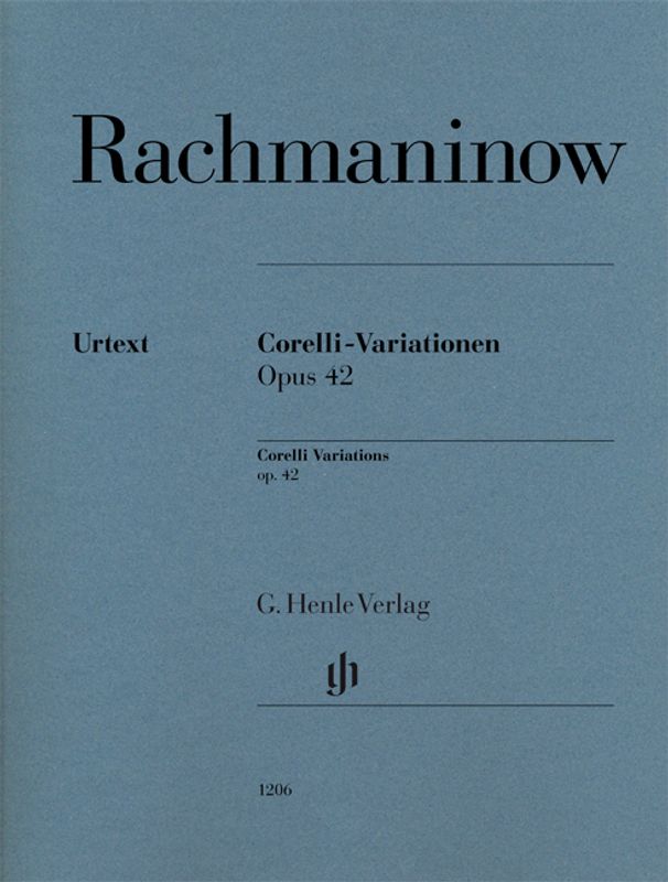 Sergei Rachmaninov - Corelli Variations Op. 42