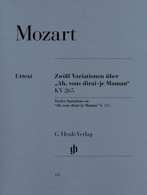 Hovedbilde Wolfgang Amadeus Mozart - 12 Variations On 'Ah, Vous Dirai-je Ma