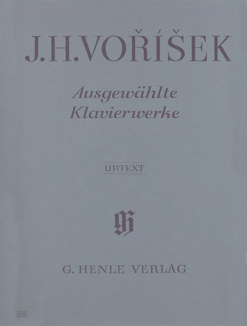 Hovedbilde J.H. Vorisek - Ausgewählte Klaveirwerke