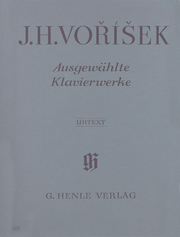 J.H. Vorisek - Ausgewählte Klaveirwerke