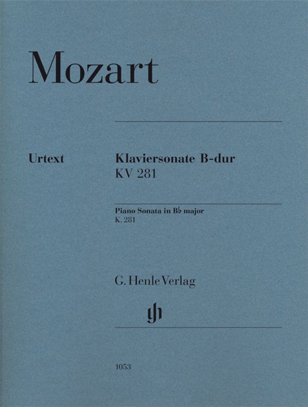 Wolfgang Amadeus Mozart - Piano Sonata In B Flat Major K. 281 Pi