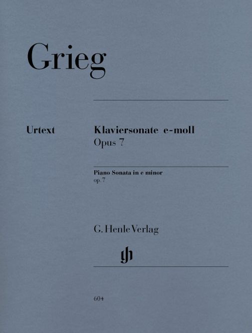 Hovedbilde Edvard Grieg - Sonata In E Minor Op.7