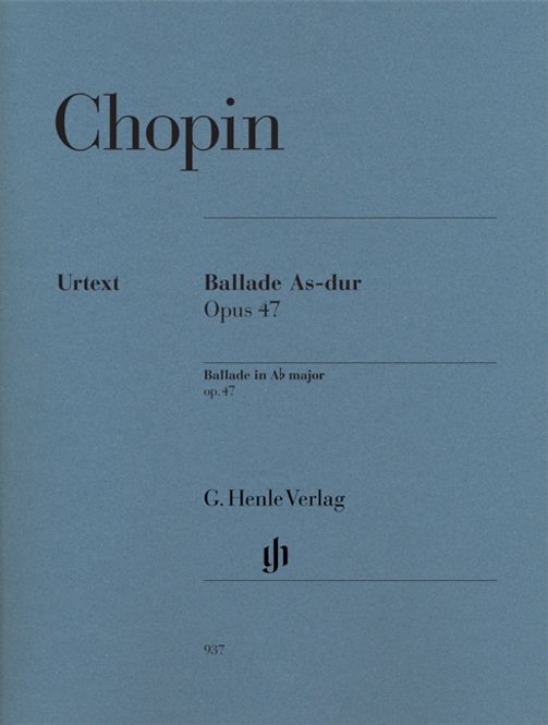 Hovedbilde Frédéric Chopin - Ballade Ina Flat Major Op 47