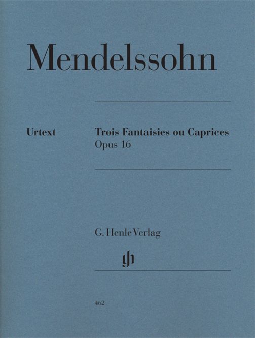 Hovedbilde Felix Mendelssohn Bartholdy - Three Fantasies or ...