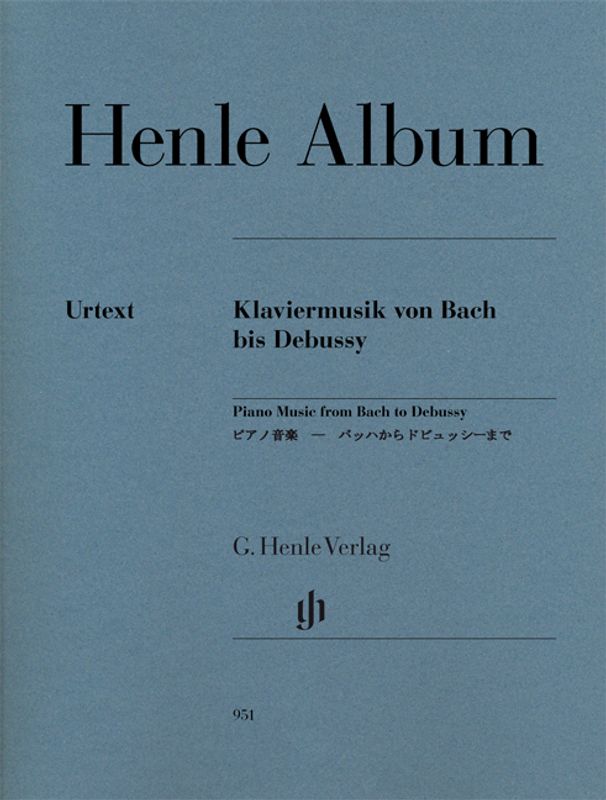 Klaviermusik von Bach bis Debussy