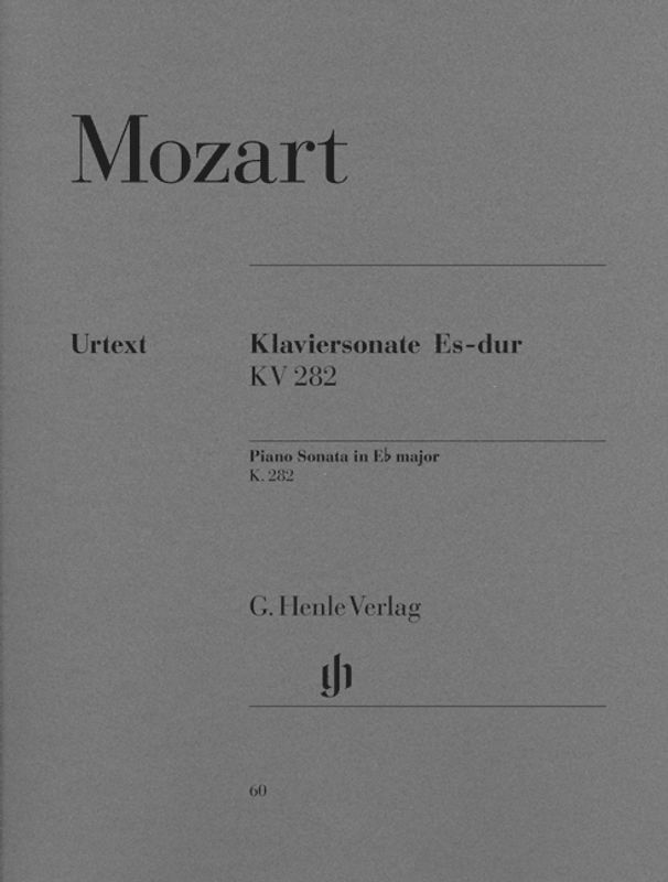 Wolfgang Amadeus Mozart - Piano Sonata E Flat Major KV 282