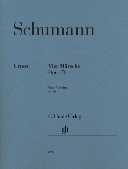 Hovedbilde Robert Schumann - Four Marches Op.76 - Urtext