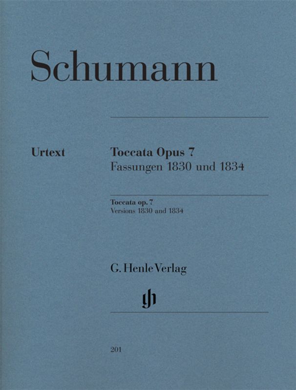 Robert Schumann - Toccata Op.7 - Versions 1830 And 1834