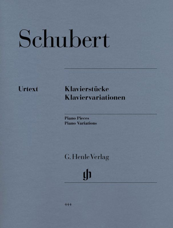 Franz Schubert - Piano Pieces - Piano Variations