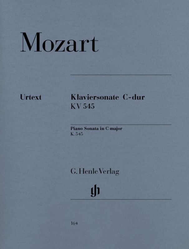 Wolfgang Amadeus Mozart - Klaviersonate C-Dur KV. 545