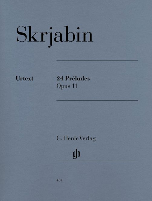 Hovedbilde Alexander Scriabin - 24 Preludes Op.11