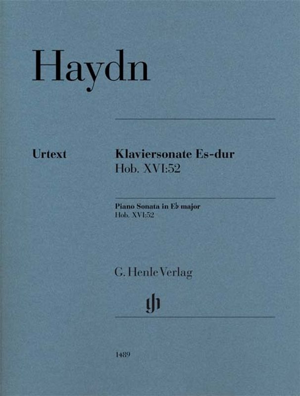 Joseph Haydn - Piano Sonata in E flat major Hob. XVI:52
