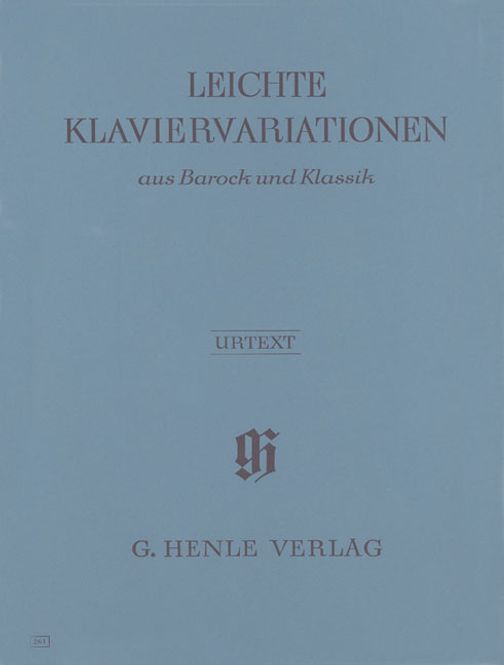 Hovedbilde Leichte Klaviervariationen Aus Barock Und Klassik