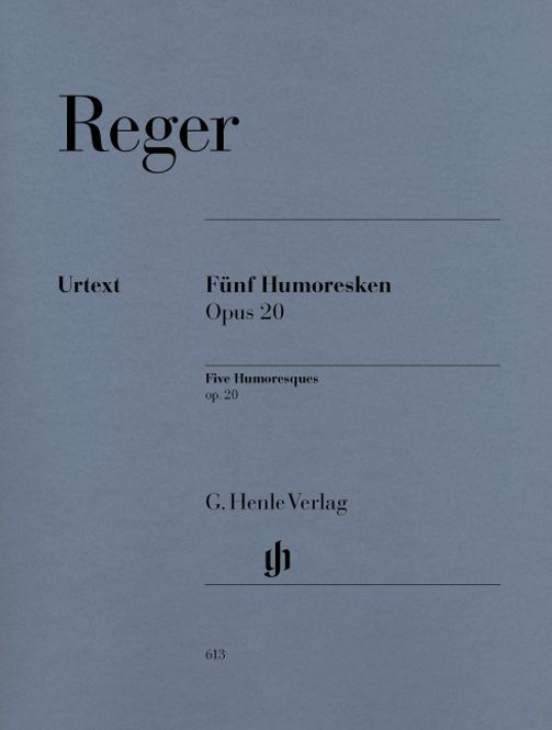Hovedbilde Max Reger - Fünf Humoresken für Klavier op. 20