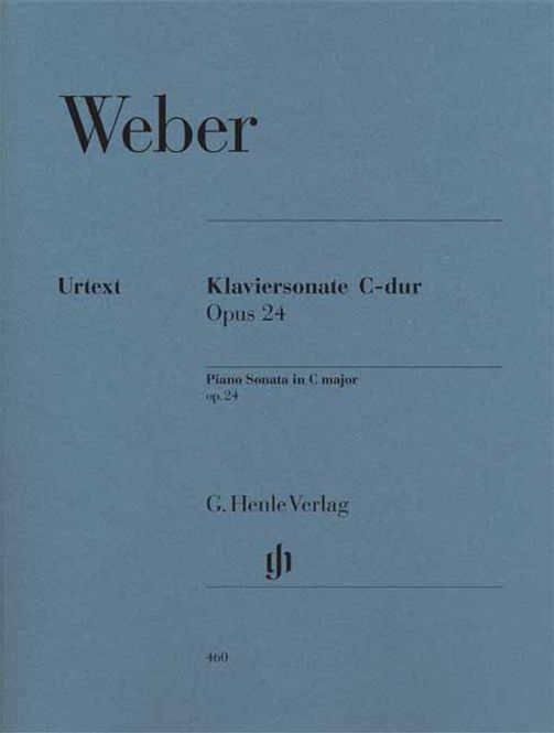 Hovedbilde Carl Maria von Weber - Piano Sonata In C Op.24