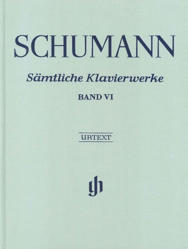 Robert Schumann - Samtliche Klavierwerke Band 6 (Clothbound)