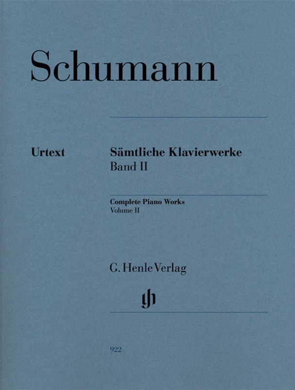 Robert Schumann - Sämtliche Klavierwerke Band 2