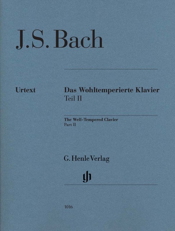 Johann Sebastian Bach - Das Wohltemperierte Klavier Teil 2 BWV 8
