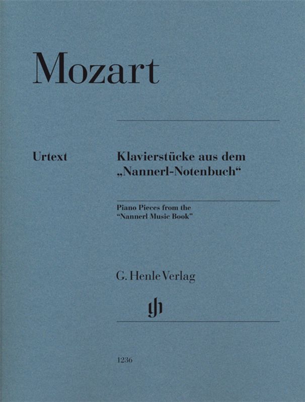 Wolfgang Amadeus Mozart - Piano Pieces From The 'Nannerl Music B