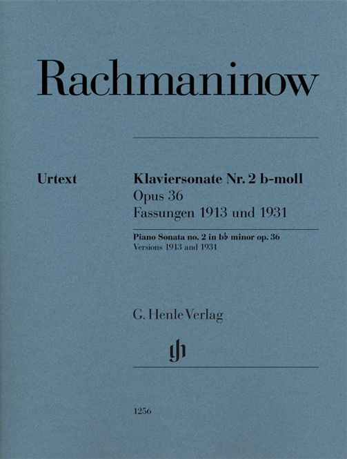 Hovedbilde Sergei Rachmaninov - Piano Sonata no. 2 in b flat ...