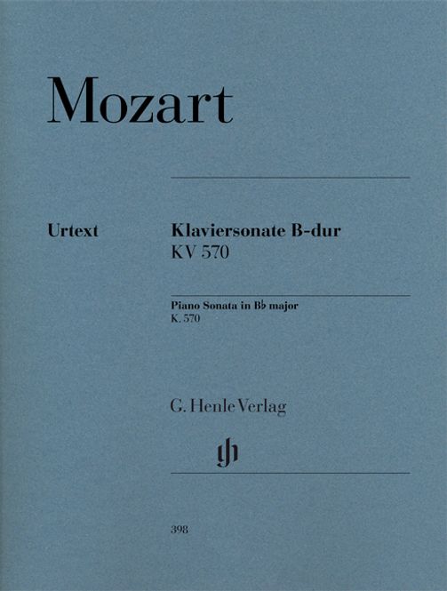 Hovedbilde Wolfgang Amadeus Mozart - Piano Sonata B flat major KV 570