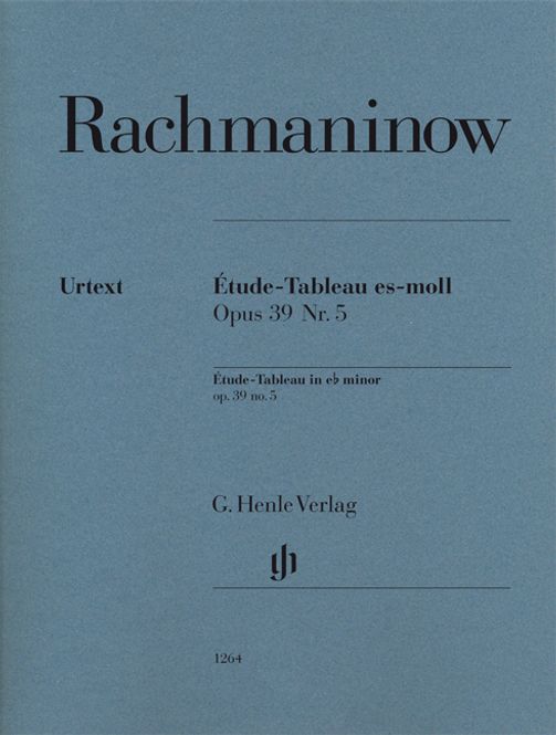 Hovedbilde Sergei Rachmaninov - Étude-Tableau es-moll