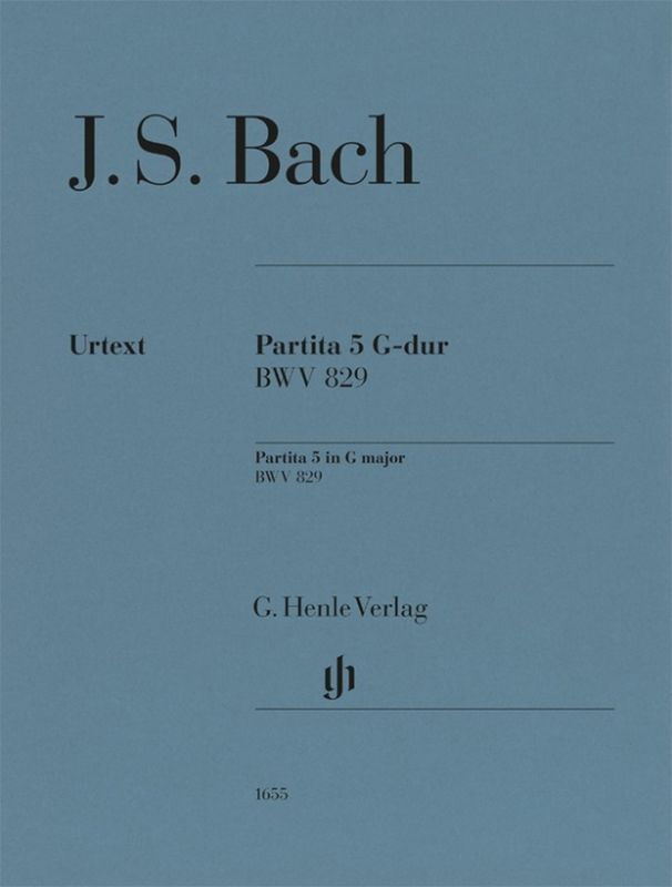 Johann Sebastian Bach - Partita 5 G-Dur BWV 829