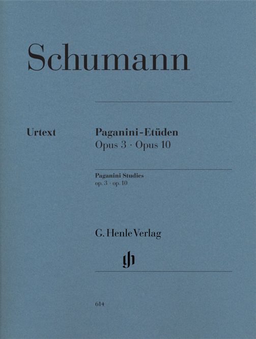 Hovedbilde Robert Schumann - Paganini-Studies Op. 3 And Op. 10